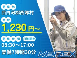 SR061【日勤】軽い製品の検査作業